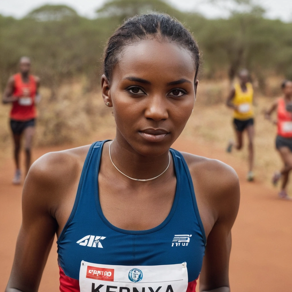 Marathon Runner Kenya