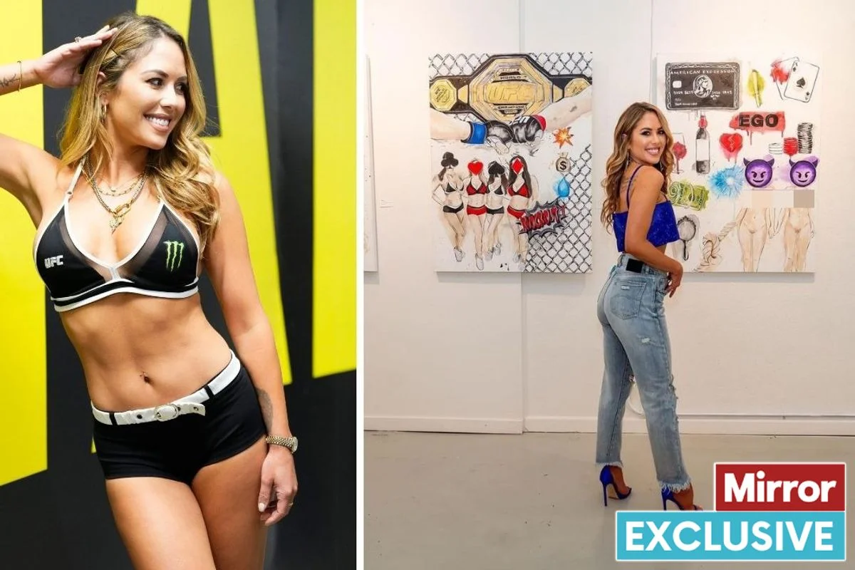 Brittney Palmer Leak: UFC Octagon Girl + Painter Career press shot