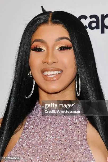 Cardi B press shot