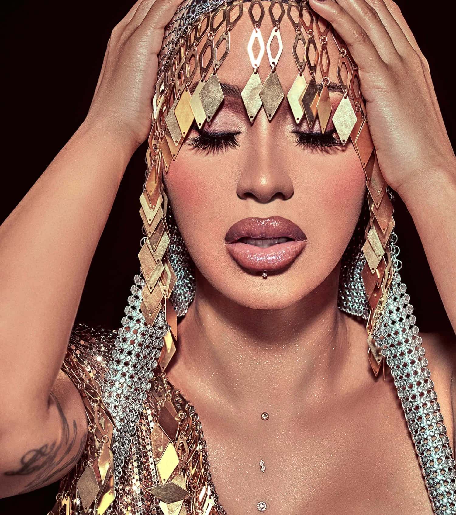 Cardi B press shot