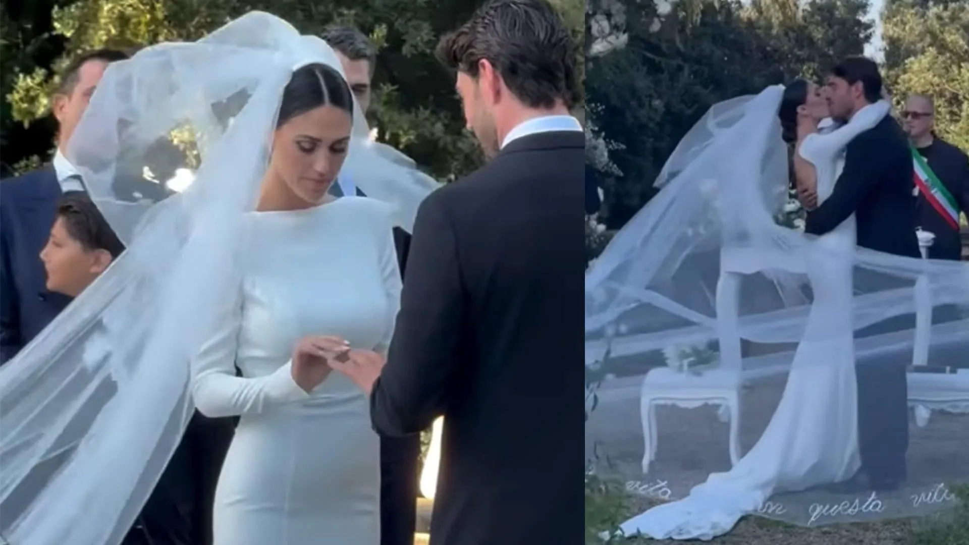 Cecilia Rodriguez e Ignazio Moser: GF VIP, matrimonio 2024 red carpet
