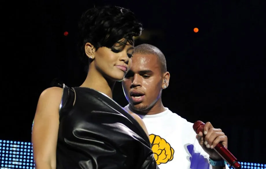 Chris Brown Rihanna 2009: The Pre-Grammy Assault red carpet