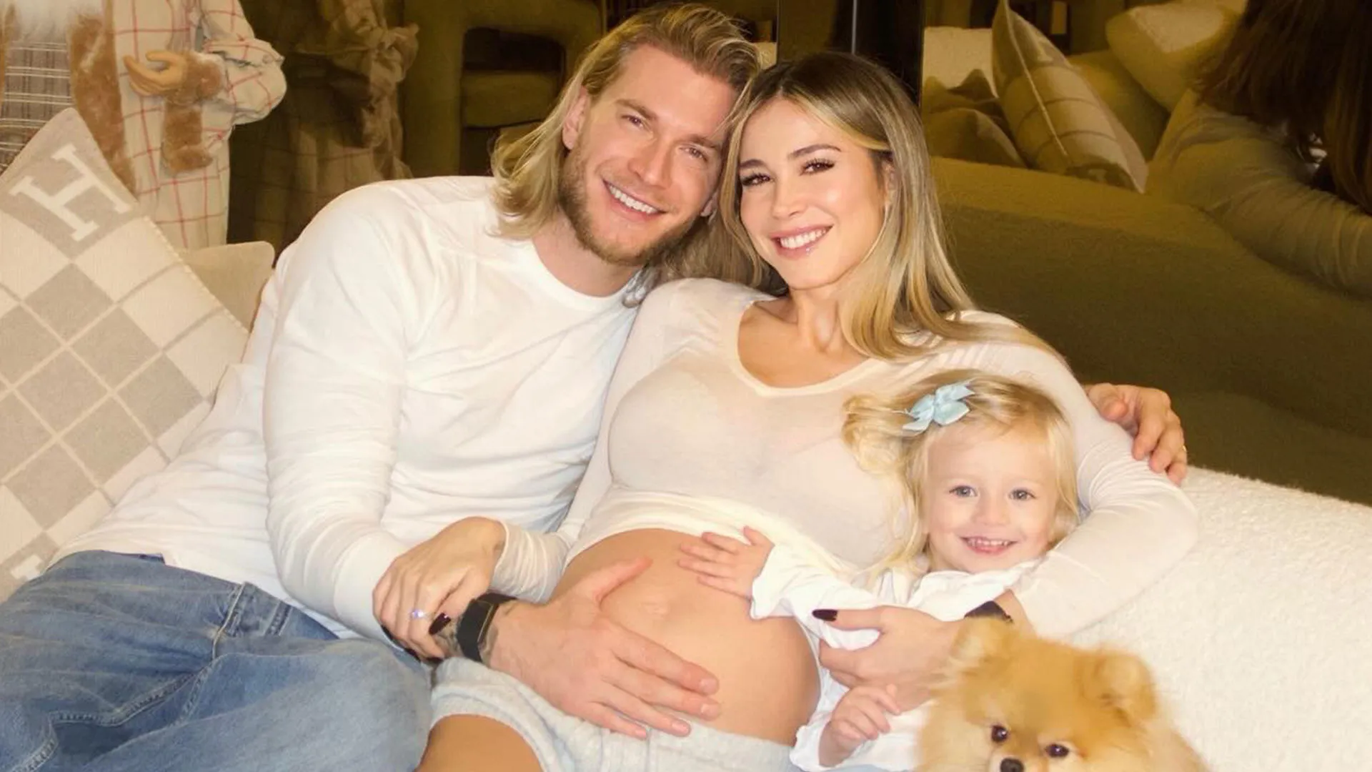 Diletta Leotta: DAZN Serie A, Loris Karius, maternità press shot