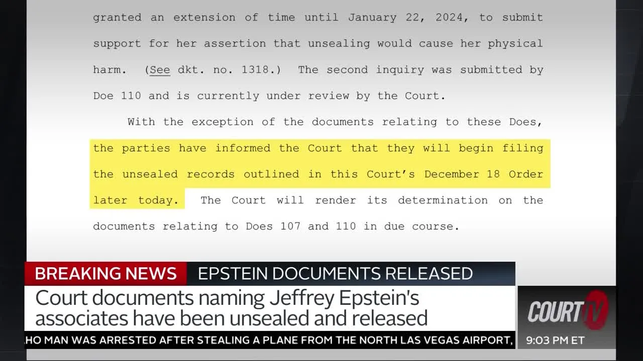 Epstein Client List 2024 Releases: Fact-Check on Court red carpet