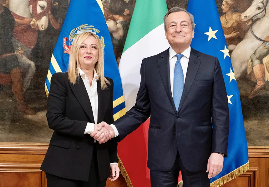 Fabrizio Corona a Palazzo Chigi per Meloni — il processo editorial