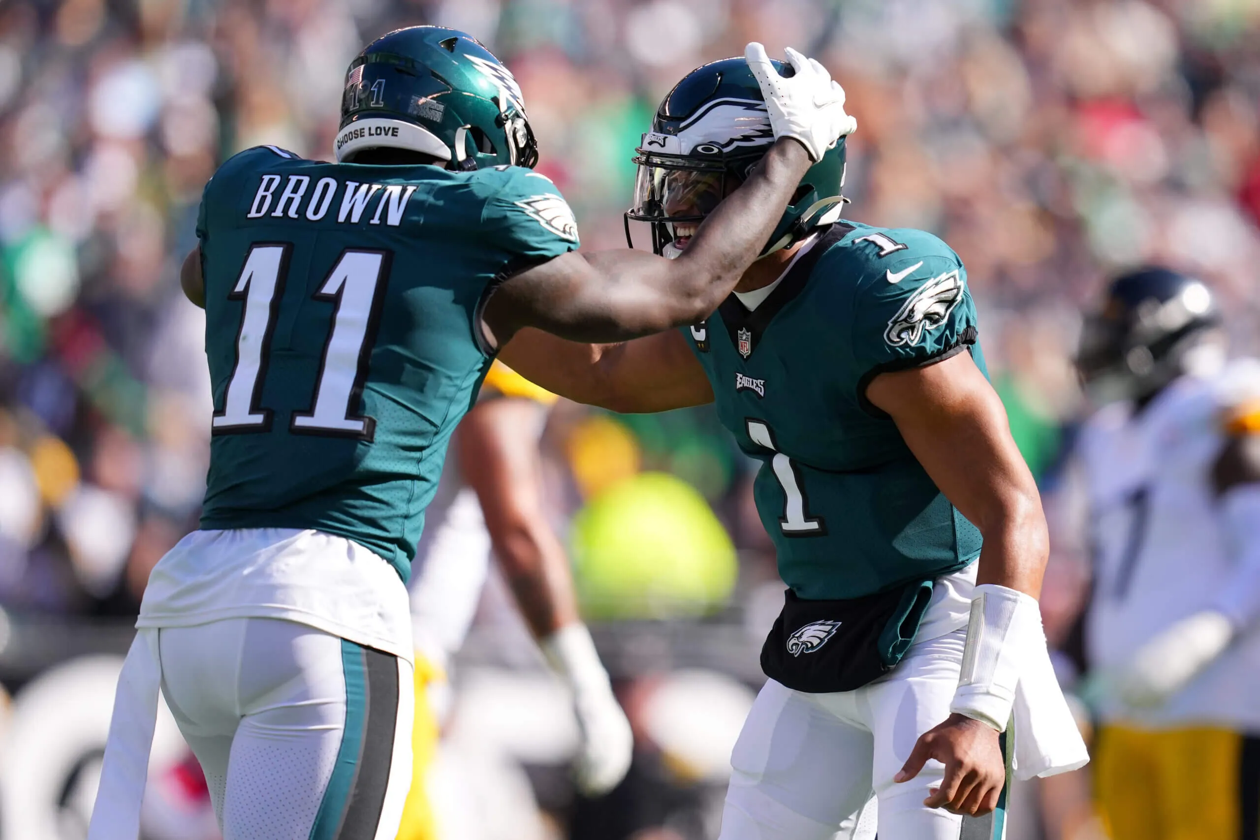 Jalen Hurts Didn't Attend AJ Brown's Wedding profile photo