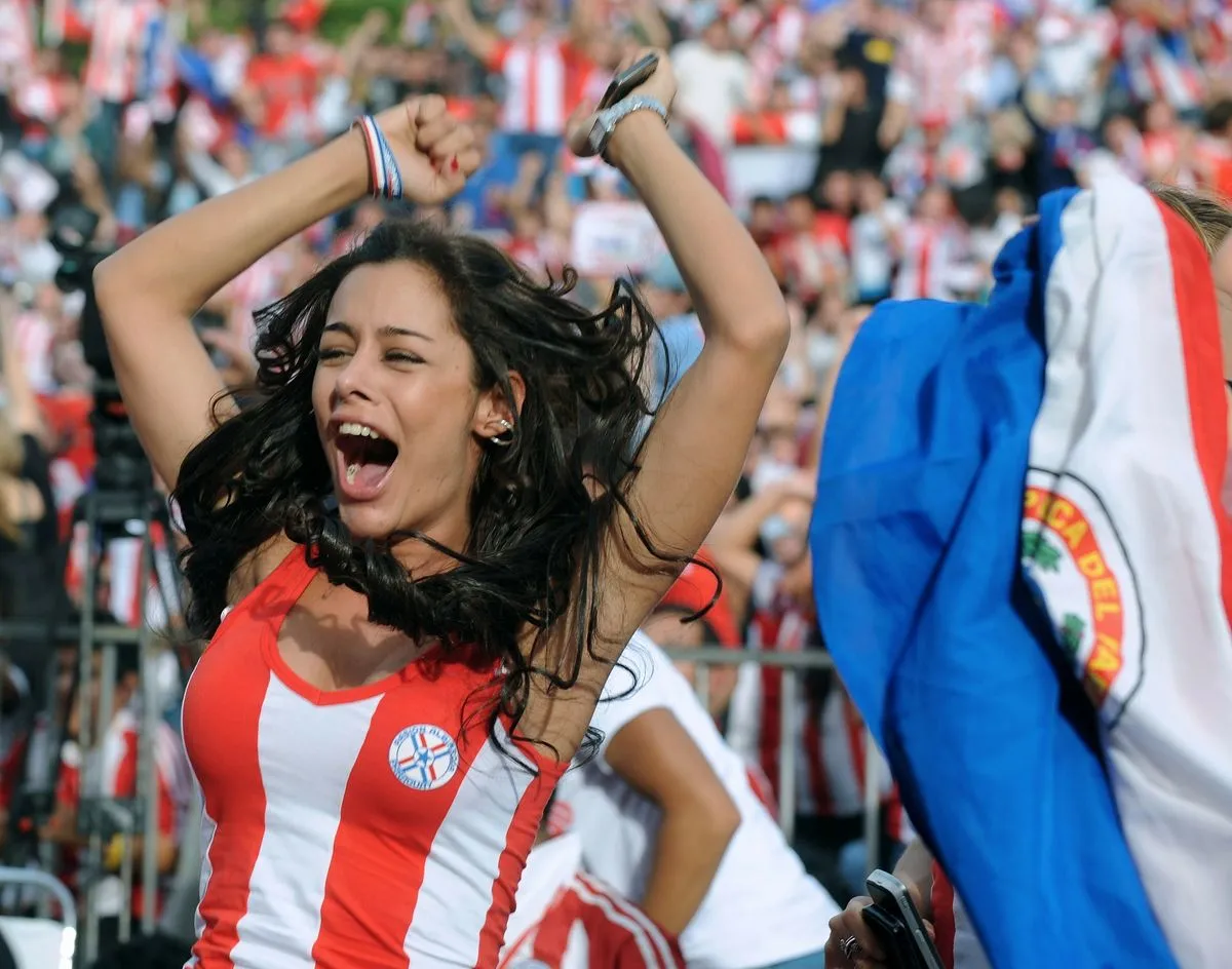 Larissa Riquelme 2010 World Cup: The Phone in the Cleavage editorial