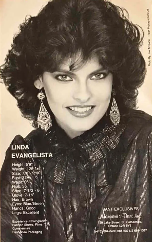 Linda Evangelista red carpet