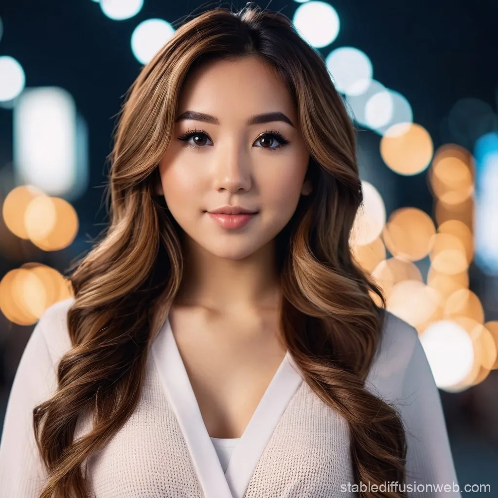 Pokimane red carpet