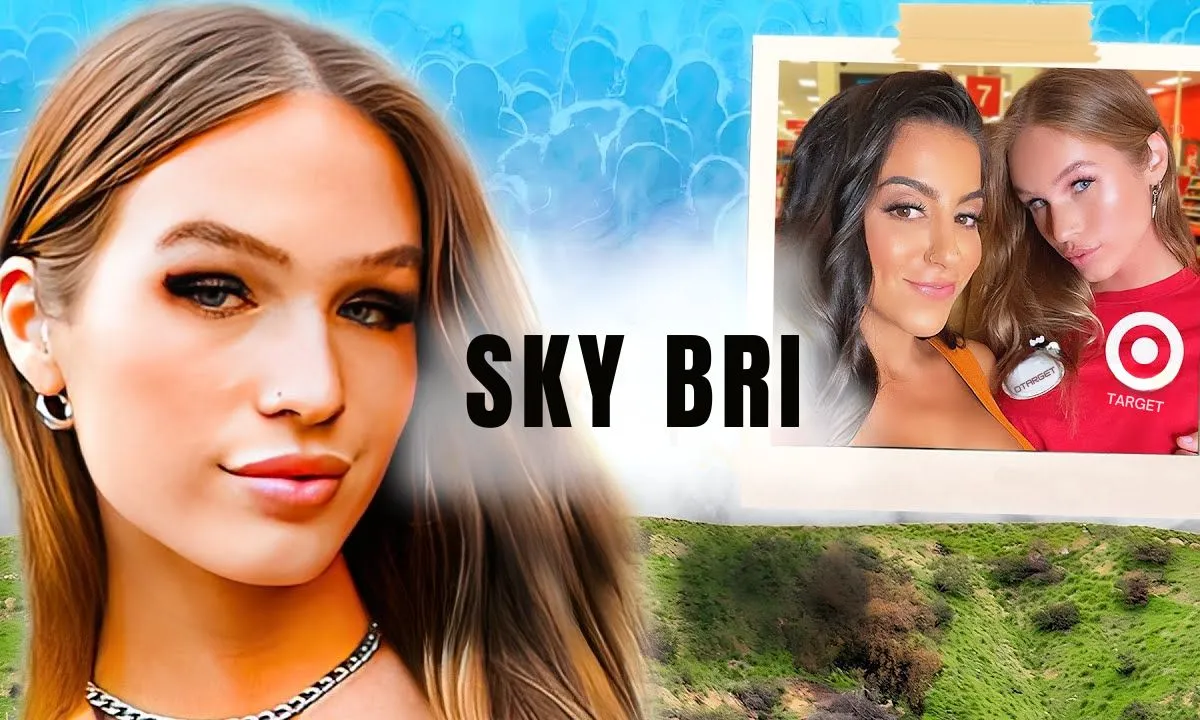 Sky Bri red carpet