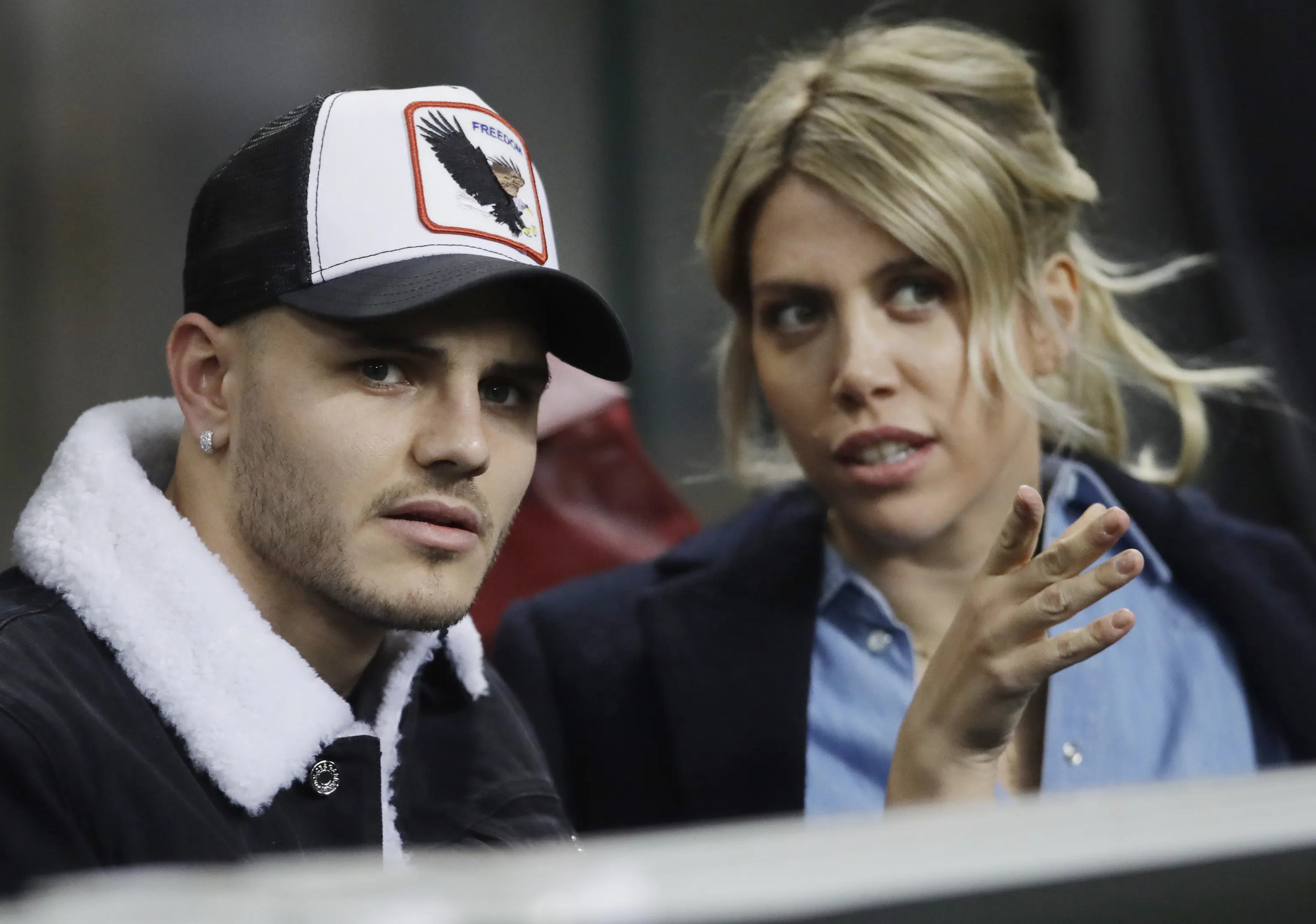 Wanda Nara e Mauro Icardi: la saga calcio più mediatizzata press shot